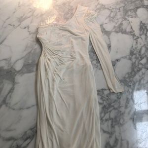 One shoulder Bebe midi dress